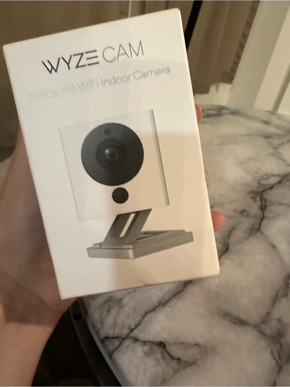 Wyze Cam Indoor WiFi Camera - White and Black Accents